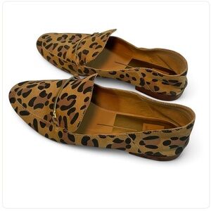 Dolce Vita Leopard Print Loafers